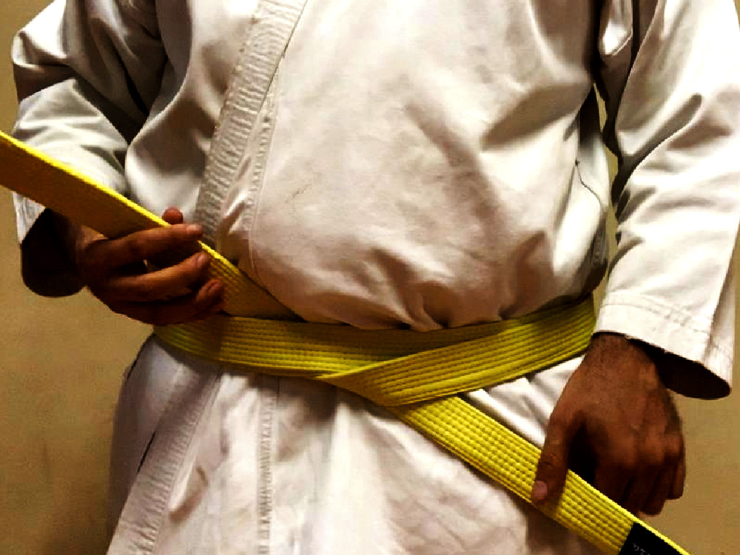 Como Amarrar a Faixa do Karate